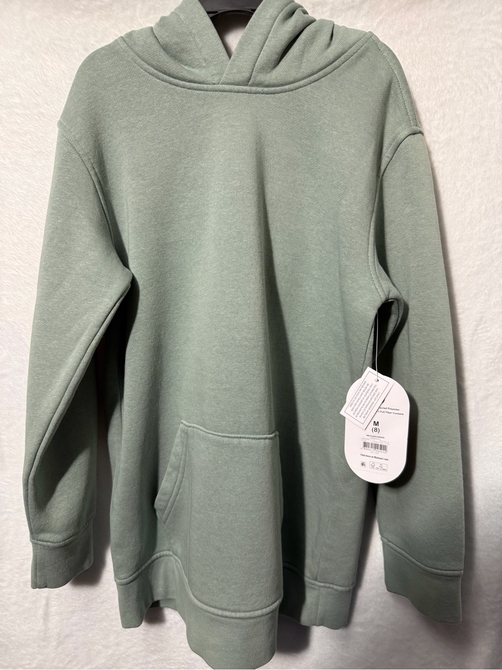Moss Green Cozy Pullover Hoodie